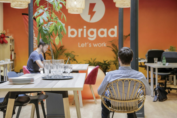 青春至简 法国Brigad巴黎总部办公设计欣赏